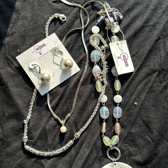 Just Jewelry New w/ tags $325 value Brackets earrings necklaces rings brooches - Picture 5 of 9